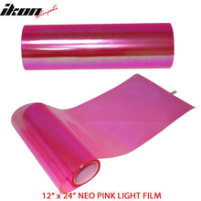 Load image into Gallery viewer, Neo Film Laminate Pink Headlight Tail light Fog 2 piece Left + Right