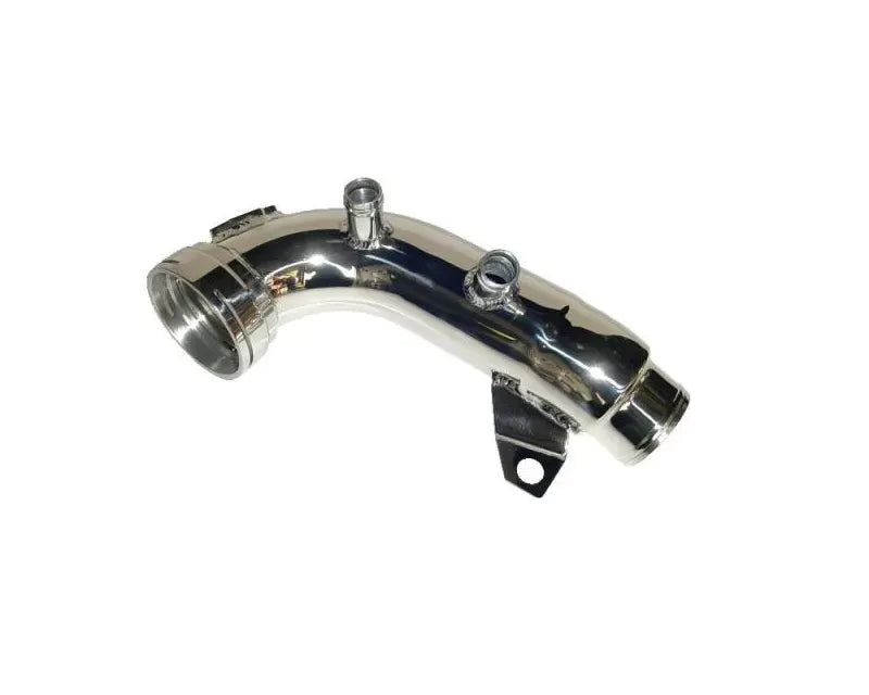 2006-08 BMW 135i/335i (all) - N54 Engine OEM Style Chargepipe Polished Finish - 2 Meth Bungs (BM-ICP001P2)