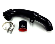 Load image into Gallery viewer, 2011-12 BMW 135i/335i - E82/E9X - N55 Engine (E Chassis) OEM Style Chargepipe Type III Hard Anodized - Black Finish (BM-ICP003B)