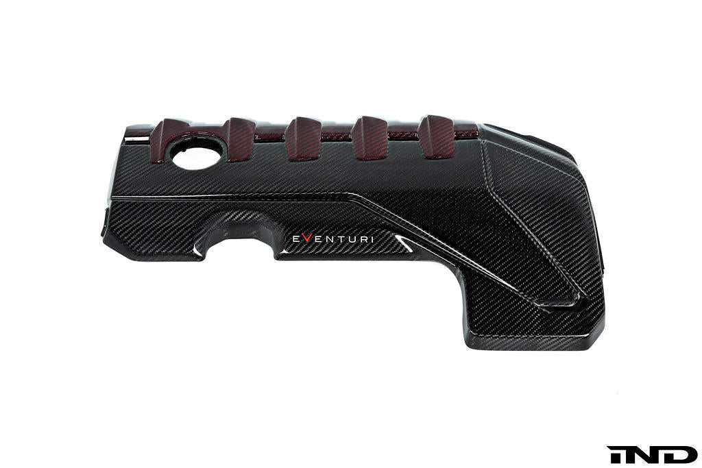 Eventuri 8V RS3 / 8S TTRS / F3 RSQ3 Carbon Kevlar Engine Cover - EVE-ST38V8S-CF-ENG