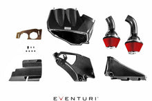 Load image into Gallery viewer, Eventuri C7 S6 S7 Black Carbon Intake - EVE-C7S6-CF-INT