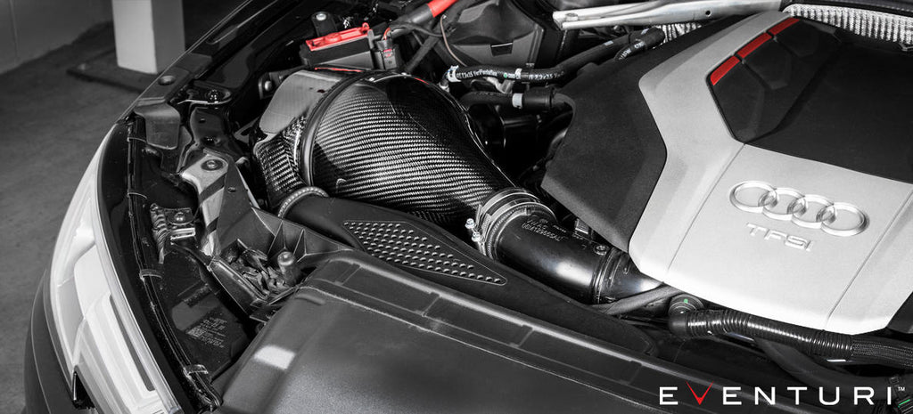 Eventuri B9 S4 S5 Black Carbon Intake - EVE-B9S5-CF-INT - Image 2
