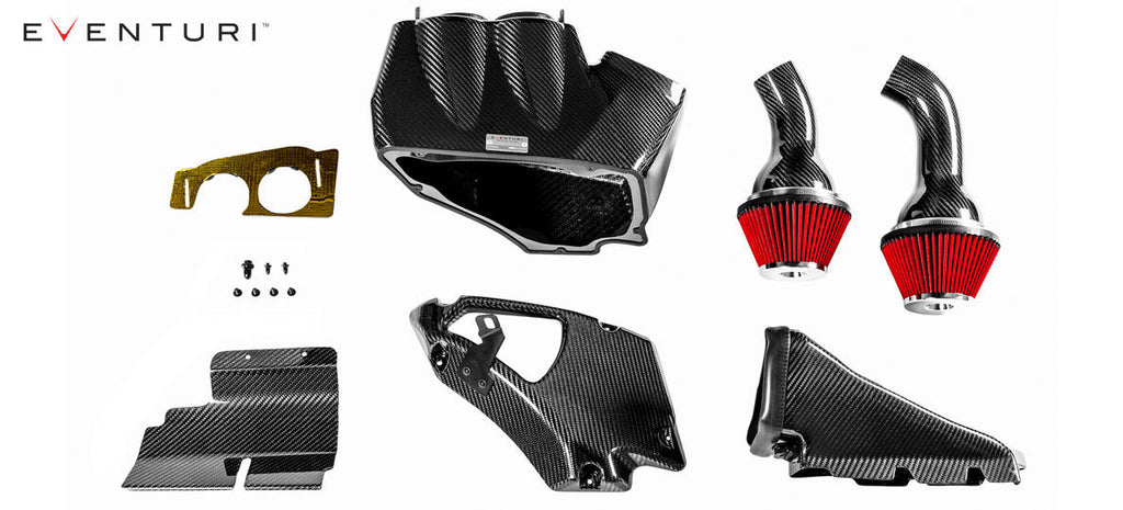 Eventuri C7 RS6 RS7 Black Carbon Intake - EVE-C7RS6-CF-INT