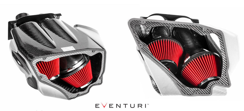Eventuri C7 RS6 RS7 Black Carbon Intake - EVE-C7RS6-CF-INT - Image 2