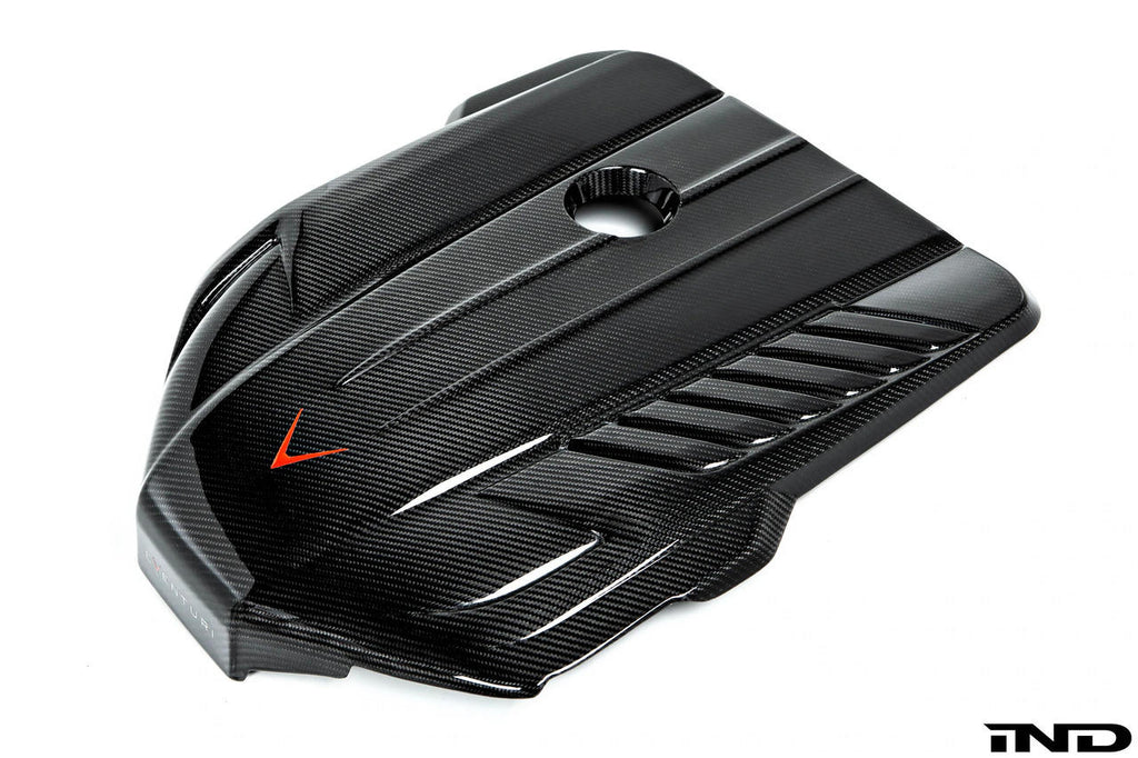 Eventuri G29 Z4 M40i B58 Black Carbon Engine Cover - EVE-Z4B58-CF-ENG