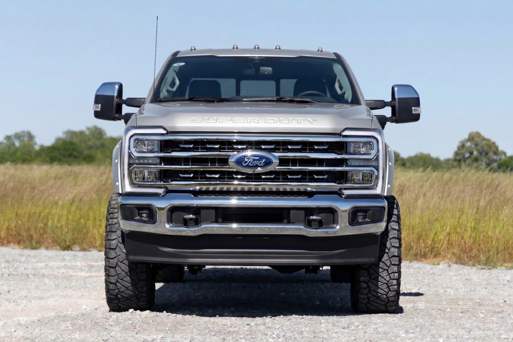 Pocket Fender Flares | JS Iconic Silver | Ford F-250/F-350 Super Duty (23-26)