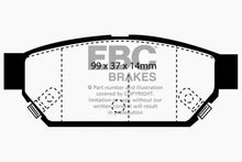 Load image into Gallery viewer, EBC 93-96 Eagle Summit 1.5 Greenstuff Rear Brake Pads