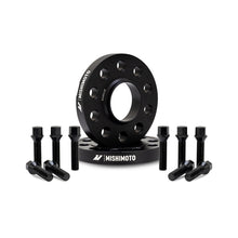 Load image into Gallery viewer, Mishimoto Wheel Spacers - 5x112 - 66.5 - 15 - M14 - Black