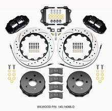 Load image into Gallery viewer, Wilwood Narrow Superlite 4R Rear Kit 14.00in Drilled 2007-up Jeep JK w/Lines
