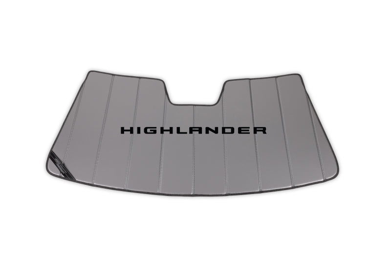 Covercraft 20-26 Toyota Official Licensed UVS100 Custom Sunscreen with Black Highlander Logo
