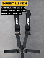 Load image into Gallery viewer, PRP 5.2 Harness(Cam-Lock, SFI Rated) - Black