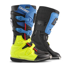 Load image into Gallery viewer, Gaerne GXJ Boot Black/Blue/Fluorescent Yellow Size - Youth 2.5
