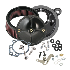 S&S Cycle 99-06 BT w/ S&S Super E/G Carburetor Stealth Air Cleaner Kit w/o Cover