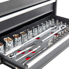 Load image into Gallery viewer, BikeMaster 3 Drawer Tool Kit - 129 Piece Set
