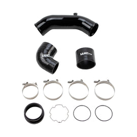 Wehrli 2017+ Ford 6.7L Power Stroke 3.5in Cold Side Intercooler Pipe - Gloss Black