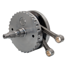 Load image into Gallery viewer, S&amp;S Cycle 00-06 BT 4in Stroke Flywheel Assembly w/ Sprocket Shaft Bearing Race