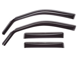 WeatherTech 04-08 Ford F150 Super Cab Front & Rear Side Window Deflectors - Dark Smoke