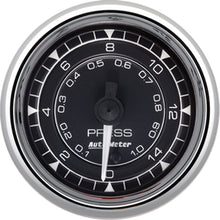 Load image into Gallery viewer, Autometer Chrono 2-1/16in 15PSI Digital Stepper Motor Pressure Gauge - Chrome