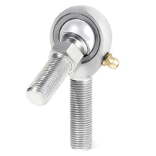 Load image into Gallery viewer, QA1 K Series 3-Pc Rod End - Male/Left Hand - .75in Bore x 7/8-14 w/Stud &amp; Zerk - Carbon Steel