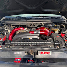 Load image into Gallery viewer, Wehrli 03-07 Ford 6.0L Powerstroke 4in Intake Kit - Semi-Gloss Black