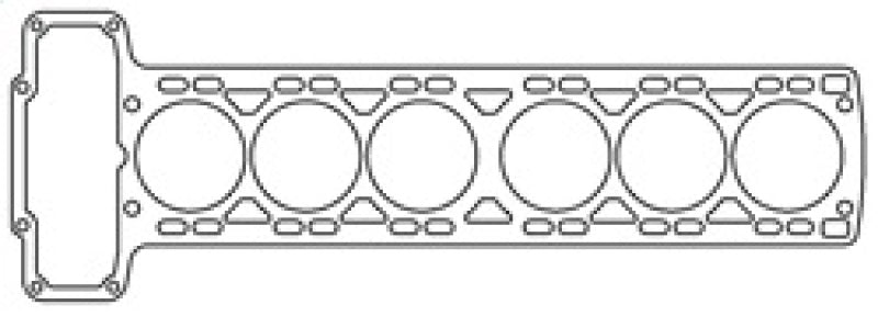 Cometic Jaguar 3.4L XK6 .040in MLS Cylinder Head Gasket - 83mm Bore