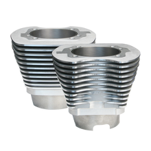 Load image into Gallery viewer, S&amp;S Cycle 07-16 BT 4-1/8in Bore Cylinder Set For 124in &amp; 124in Dish Hot Set Up Kits - Silver