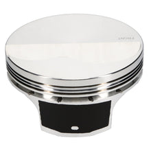 Load image into Gallery viewer, JE Pistons LS ASYM FT Set of 8 Pistons - 4.075 Bore -5cc Dome Volume 0.927 Pin Diameter