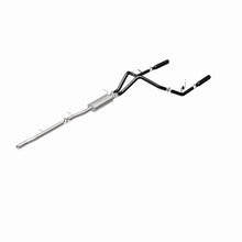 Load image into Gallery viewer, MagnaFlow SYS Cat-Back 3.5in Black Dual Split Rear Tips 10-13 Chevy Silverado / GMC Sierra 5.3L