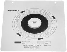 Load image into Gallery viewer, MOOG Indexing Plastic Templates H - Omni / Horizon and Audi 4000 Service Tool
