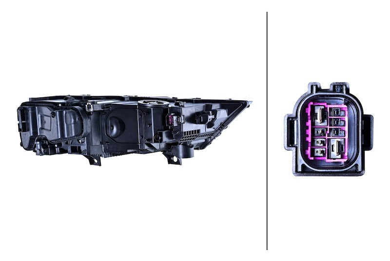 Hella 2020-2022 Audi Q7 Halogen Headlight Assembly