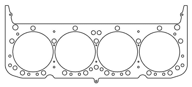 Cometic Chevy Small Block 4.165in Bore .027 inch MLS Head Gasket w/ All Steam Holes