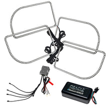 Load image into Gallery viewer, Oracle Ford F250/350 11-16 Dynamic Halo Kit - Square Ring Design - ColorSHIFT - Dynamic SEE WARRANTY