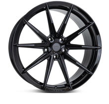 Load image into Gallery viewer, Vossen HFX-2 22x9 / 5x120 / ET30 / Flat Face / 72.56 - Gloss Black Wheel