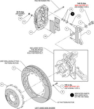 Load image into Gallery viewer, Wilwood kit front XRS6R wwe C10 alum pro spindle 14.00 rotor GT