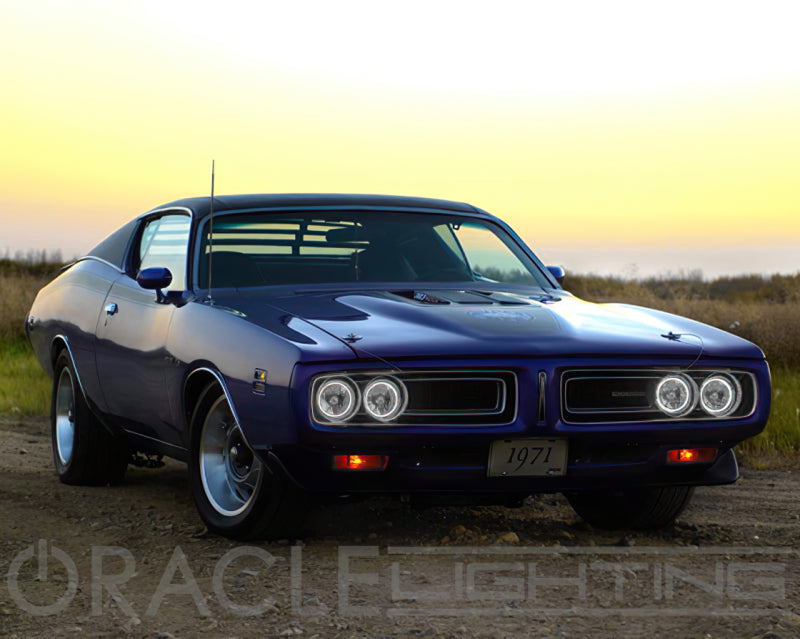 Oracle Pre-Installed Lights 5.75 IN. Sealed Beam - ColorSHIFT Halo NO RETURNS