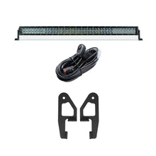 Load image into Gallery viewer, Cali Raised 10-24 Toyota 4Runner Roof Rack Front Light Bar Kit - 42in White Dual Row SPOT Beam