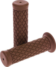Load image into Gallery viewer, Bikers Choice 1 Inch Brown Quilted Grip