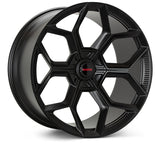 Vossen x Novitec NL5-5L 20x9 ET:36 Satin Black Lamborghini Huracan Front Wheel