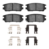 R1 90-00 Mitsubishi Montero Rear Optimum OE Pads & Hardware Kit