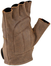 Load image into Gallery viewer, Kuryakyn By River Road Buster Vintage Shorty Gloves Black - Medium
