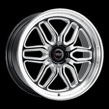 Load image into Gallery viewer, Weld Racing 20x9.5 Laguna 6 Drag 6x127 ET35 BS6.625 Gloss BLK MIL DIA 78.1