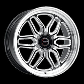 Weld Racing 17x7 Laguna Bead Lock 6x139.7 ET00 BS4.00 Gloss BLK MIL DIA 106.1