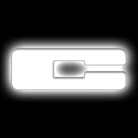 ORACLE Lighting Universal Illuminated LED Letter Badges - Matte White Surface Finish - C NO RETURNS