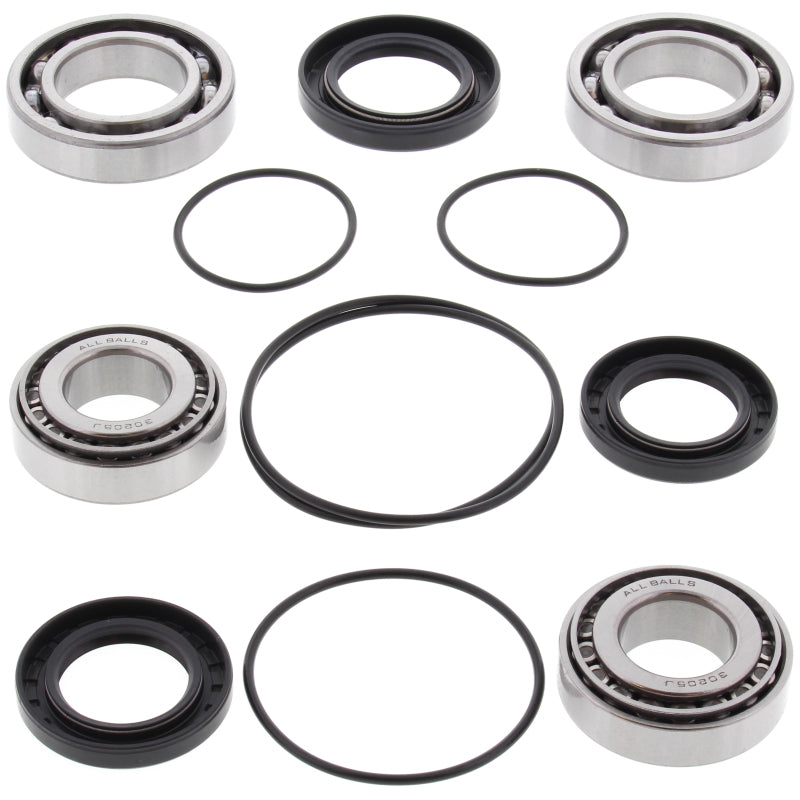 All Balls Racing 93-00 Kawasaki Mule 2510 4x4 Differential Bearing and Seal Kit Front