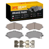 DFC 07-18 Chrysler Town & Country Front Heavy Duty Pads and Hardware Kit
