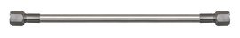 Goodridge 19in Universal Oil Line Assembly w/Clear Fittings