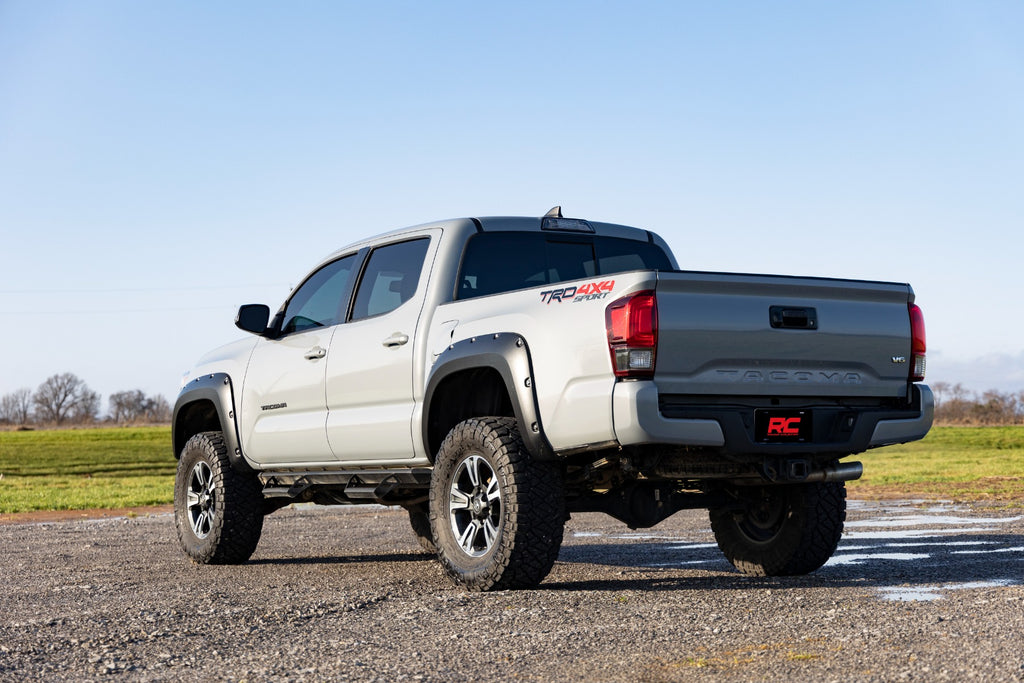 Pocket Fender Flares | 218 Midnight Black Metallic | Toyota Tacoma (16-23)