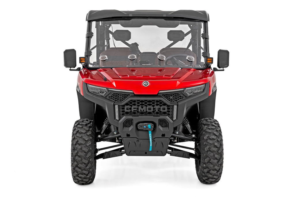 Vented Full Windshield | Scratch Resistant | CFMOTO UFORCE U10 Pro
