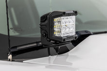 Load image into Gallery viewer, LED Ditch Light Kit | 2in Black Pair | Amber DRL | Chevy/GMC 1500 (14-18 &amp; Classic)