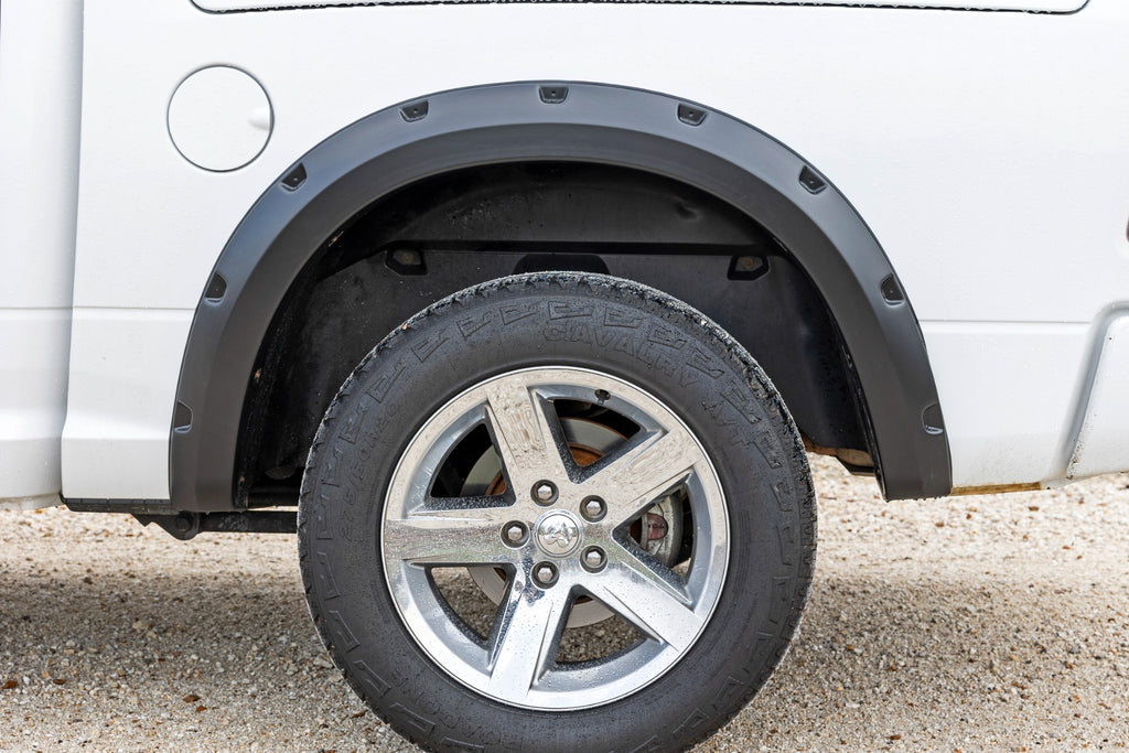 Pocket Fender Flares | GW7 Bright White | Ram 1500 2WD/4WD (2009-2018 & Classic)